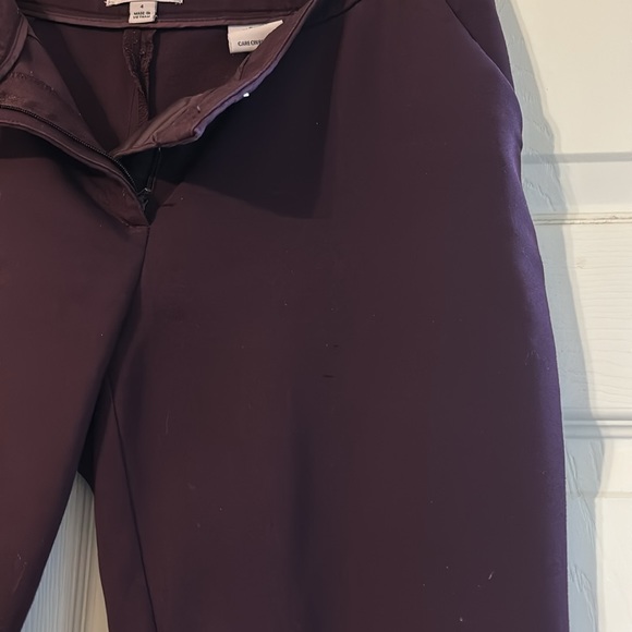 Calvin Klein Size 4 deep purple slacks - Picture 5 of 5